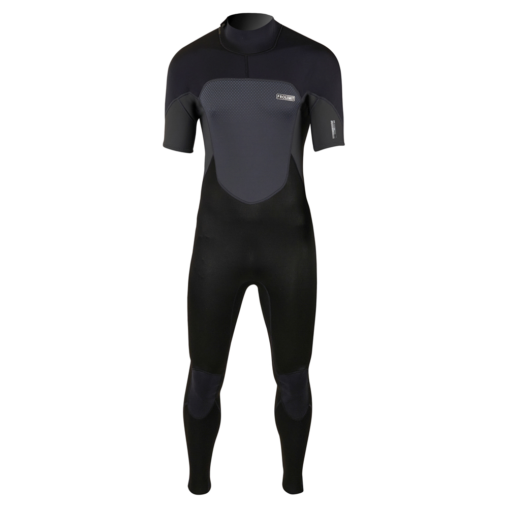 Prolimit Fusion Steamer Shortarm 3/2 mm Rückenreißverschluss Herren Teal/Schwarz 4