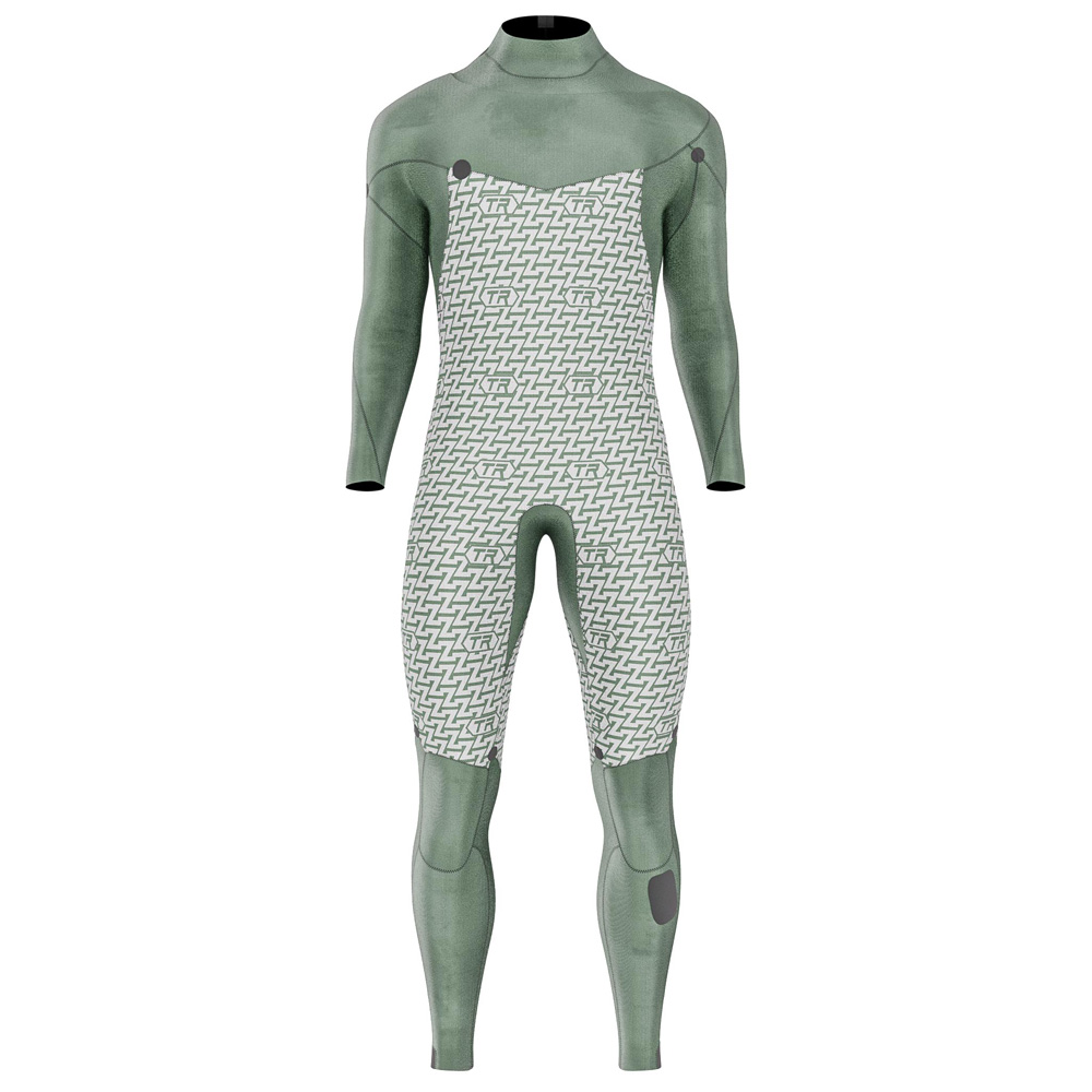 Prolimit Vapor Steamer Neoprenanzug 6/4 mm Brustreißverschluss Herren Blau 5