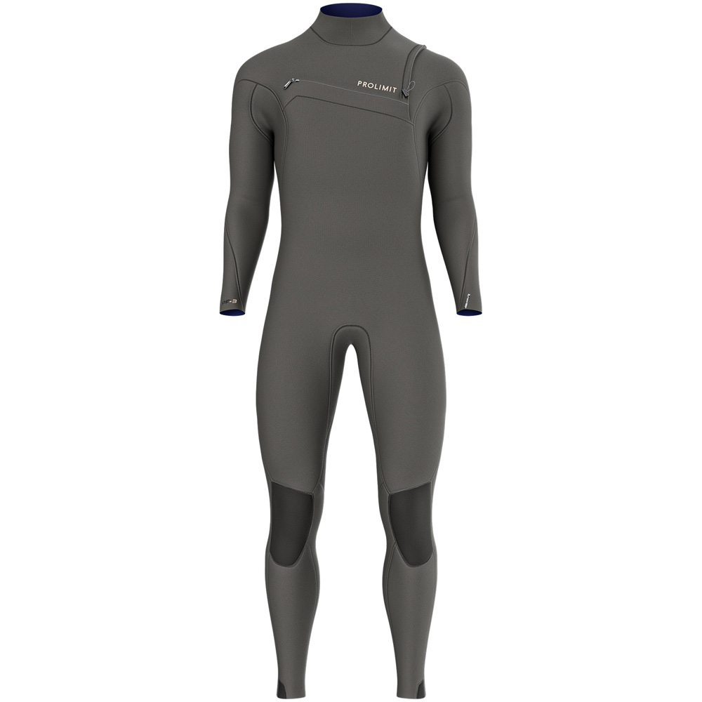 Prolimit PF3 Neoprenanzug 5/4 mm Frontreißverschluss Herren schwarz 2