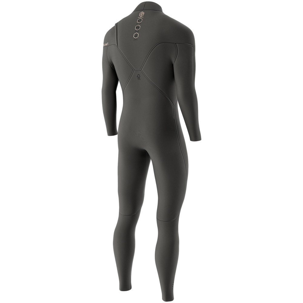 Prolimit PF3 Neoprenanzug 5/4 mm Frontreißverschluss Herren schwarz 3