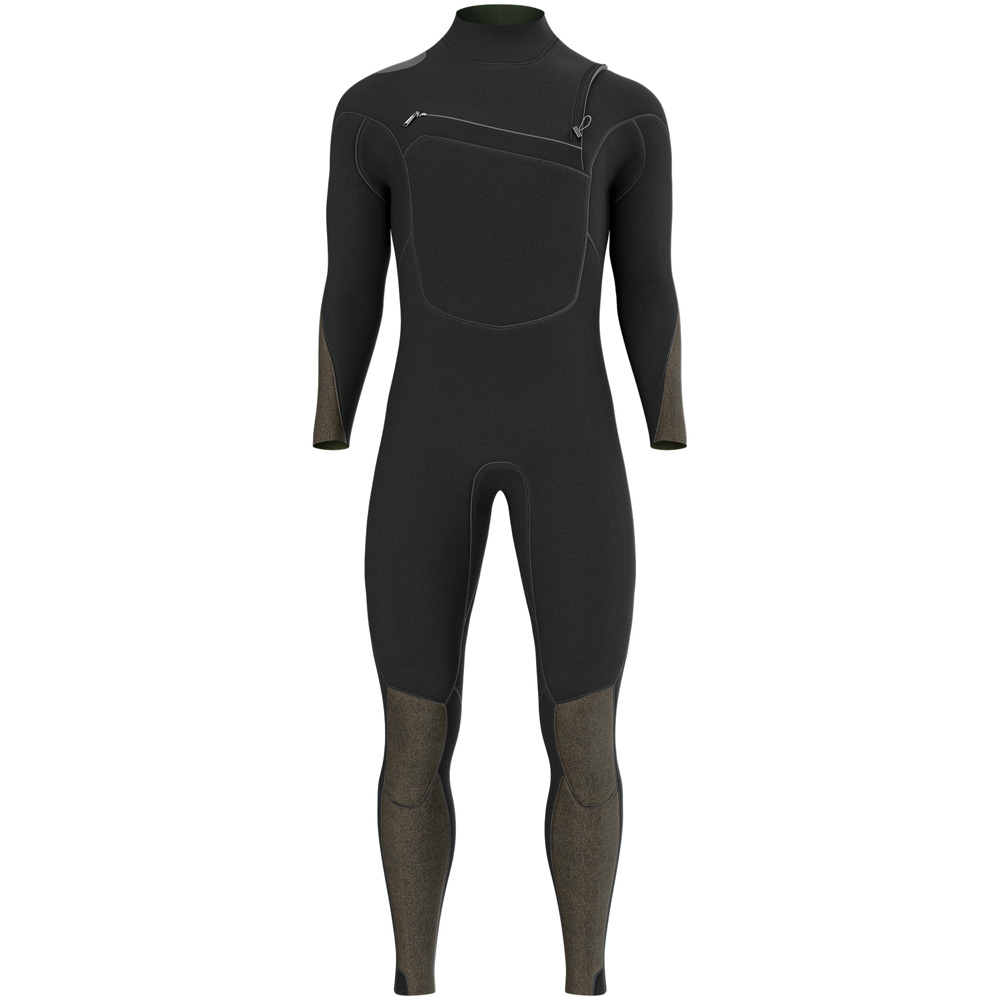 Prolimit Shield Steamer 5/4 mm Brustreißverschluss Herren schwarz 2