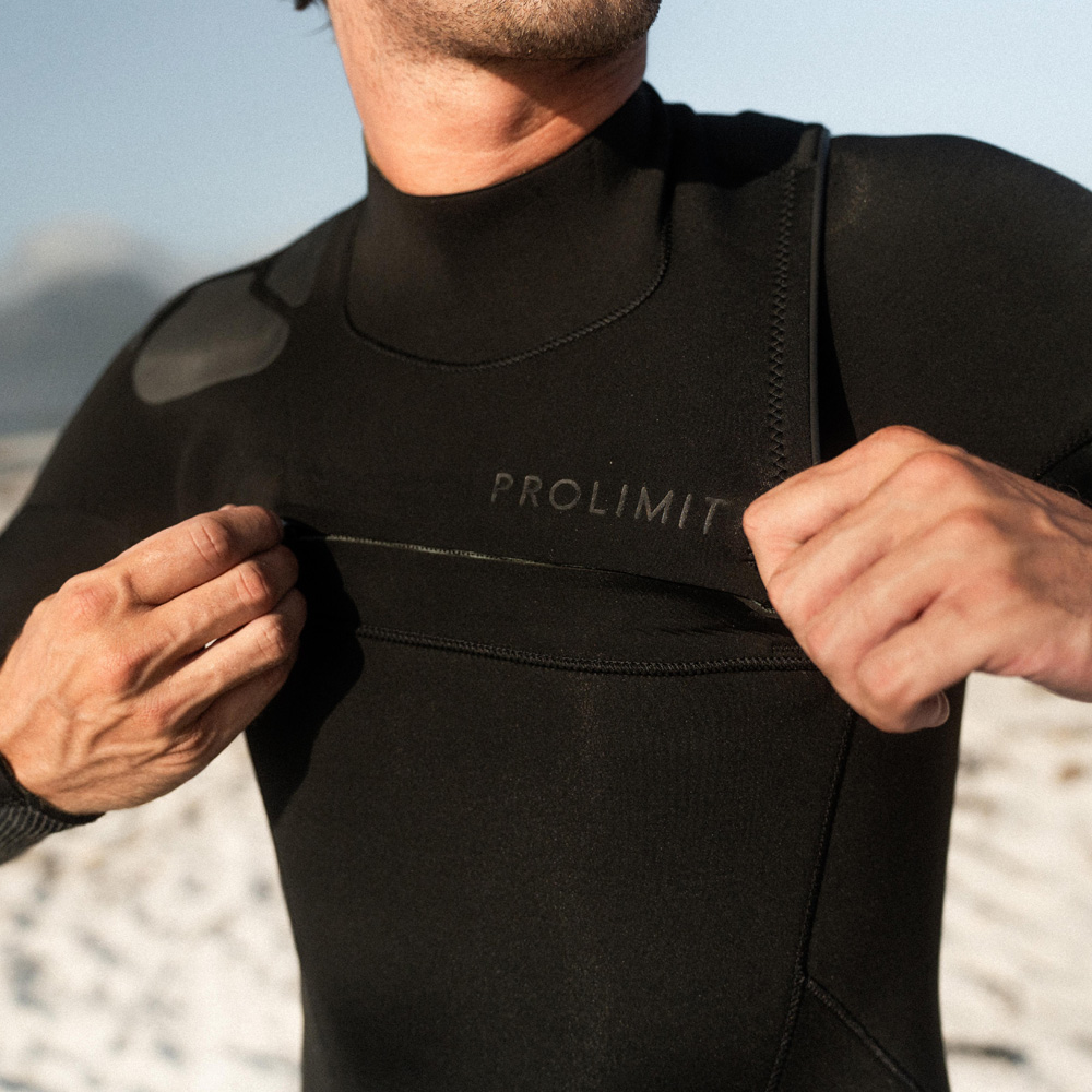 Prolimit Shield Steamer 5/4 mm Brustreißverschluss Herren schwarz 7