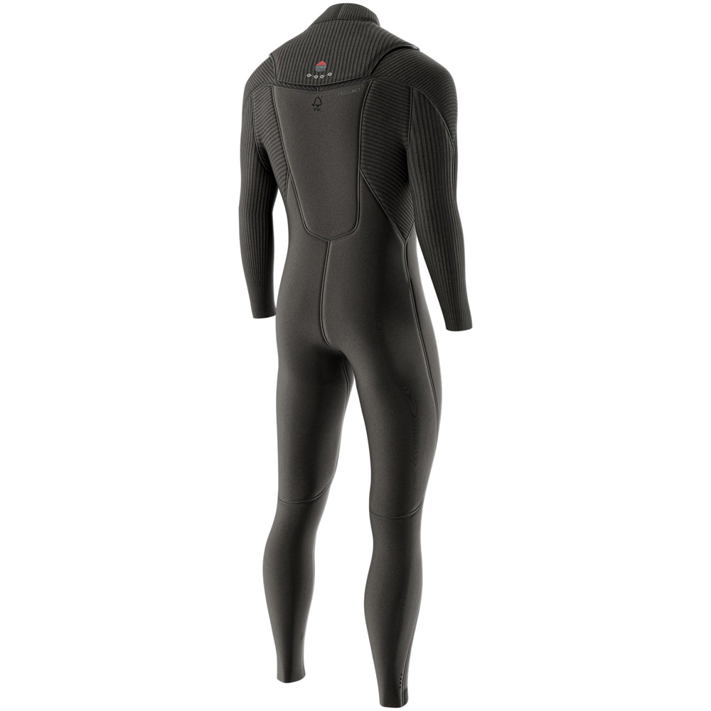 Prolimit Predator Fullsuit 3/2 mm Neoprenanzug Herren Brustreißverschluss schwarz 3