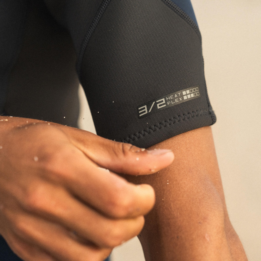 Prolimit Fusion Shorty 2/2 mm Neoprenanzug Herren Rückenreißverschluss schwarz 4