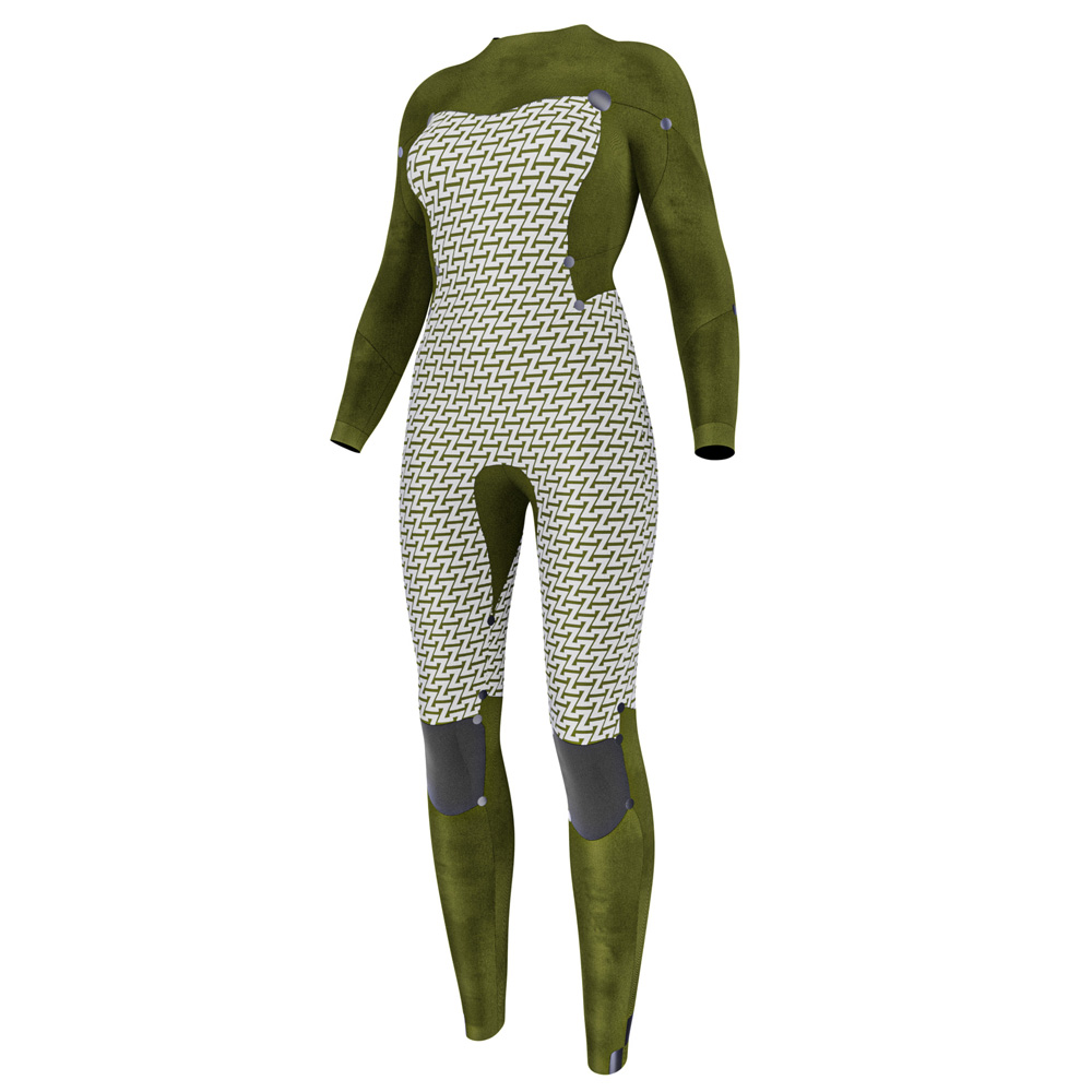 Prolimit Flare Steamer V-zip 5/4 mm Damen schwarz 4