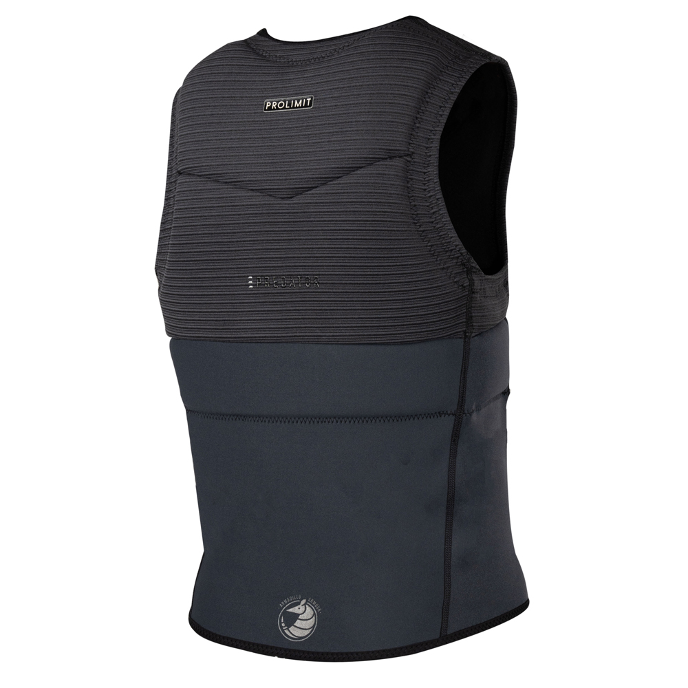Prolimit Predator Impact Shield halb gepolstert schwarz/grau 2