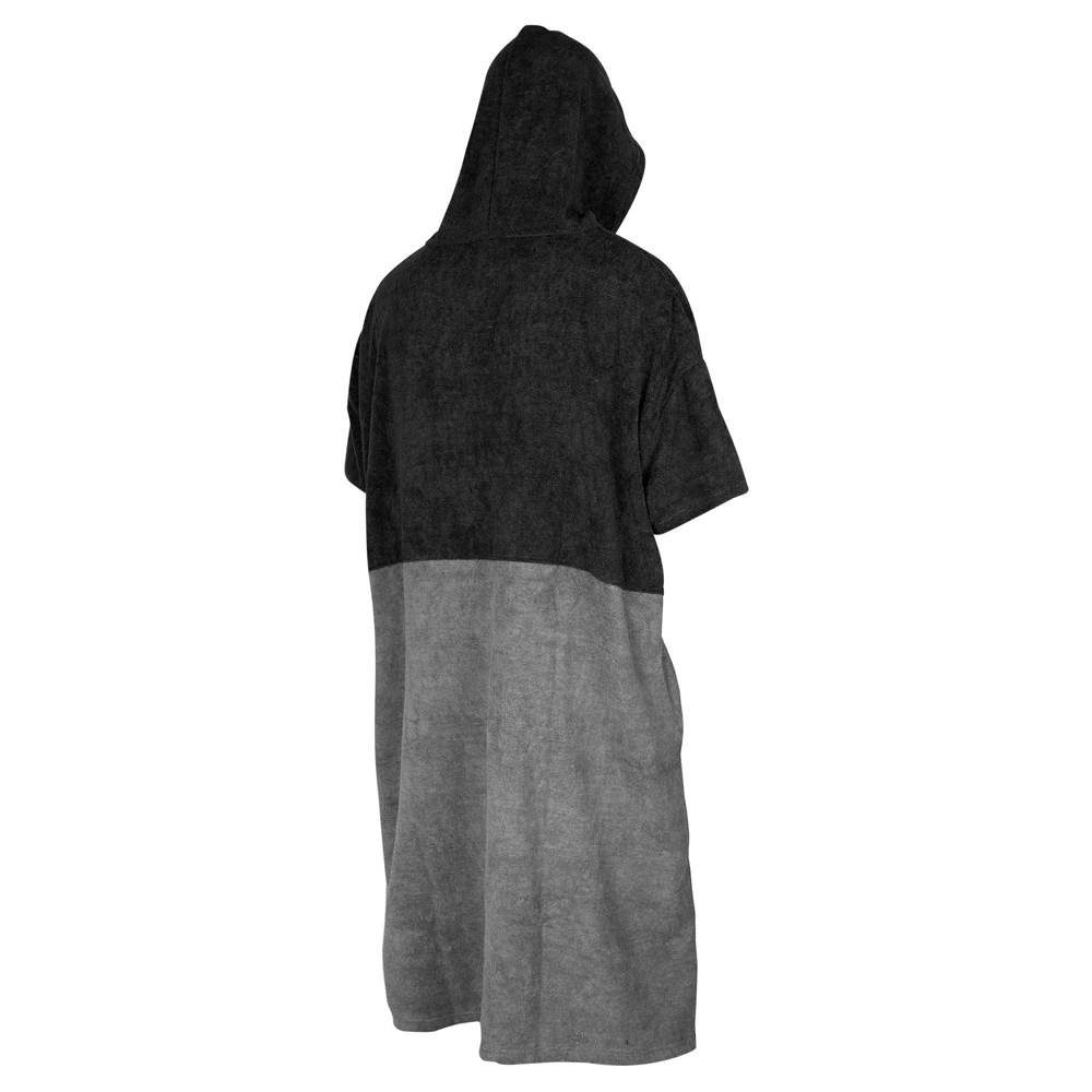 Prolimit Poncho schwarz/grau 2