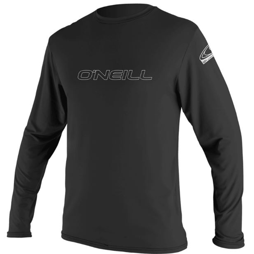 Oneill UV-Shirt mit langen Ärmeln für Herren in Schwarz foto 1
