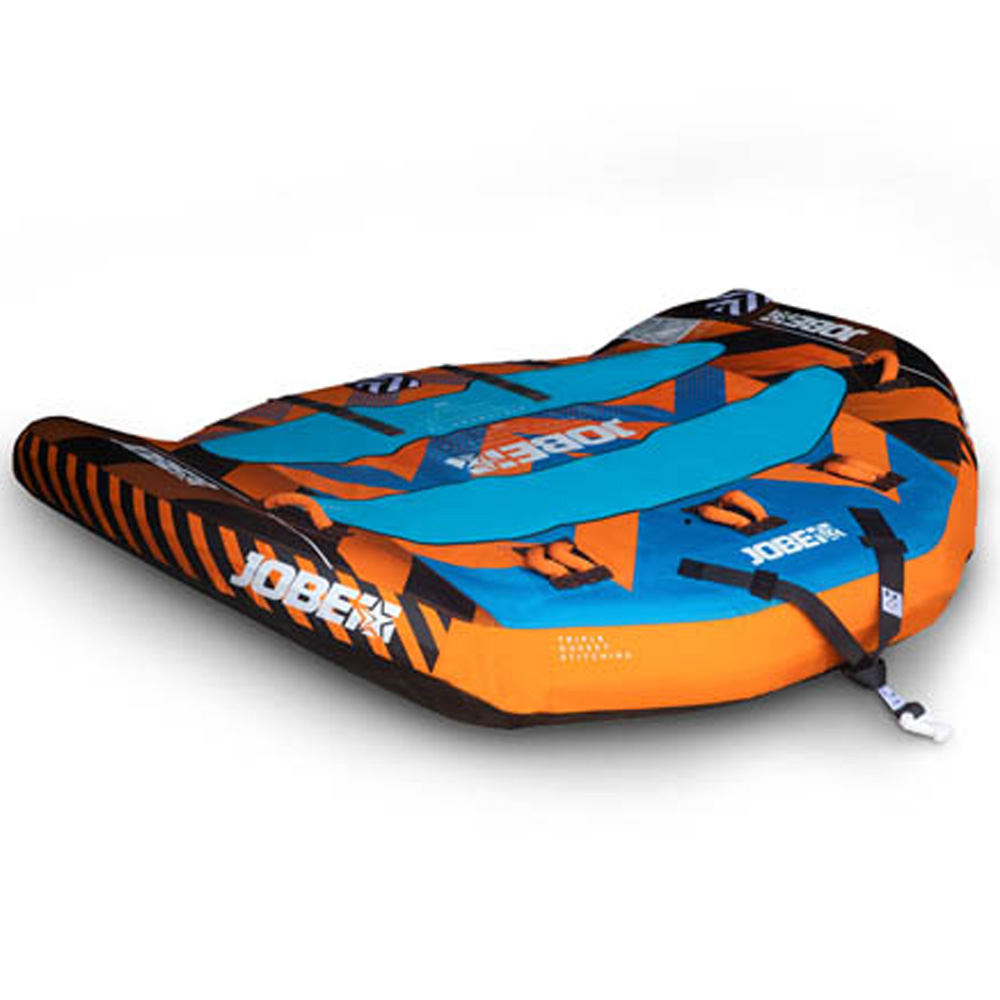 Jobe Heavy Duty airstream Fun Tube 4 Personen Blau-Orange 4