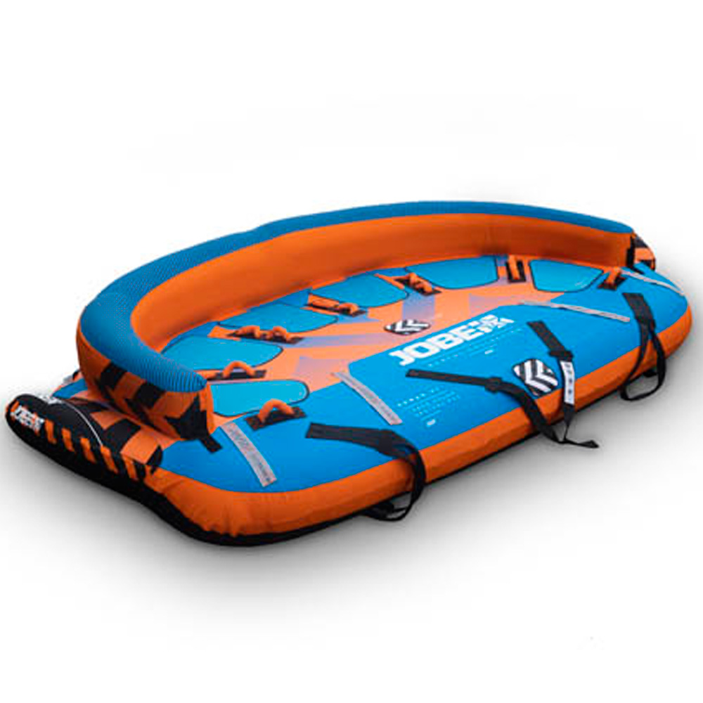Jobe Heavy Duty Sonar Fun Tube für 6 Personen in Blau-Orange 2