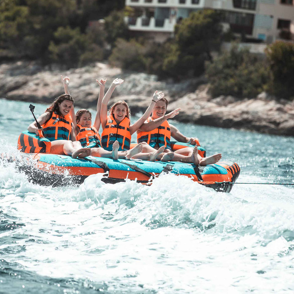 Jobe Miet-Schwimmweste orange blau 3