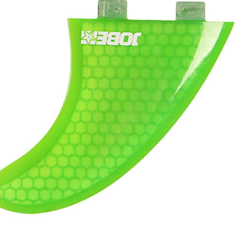 Jobe Bambus SUP Honeycomb-Flossen für SUP-Board-Set, 3 Stück 3
