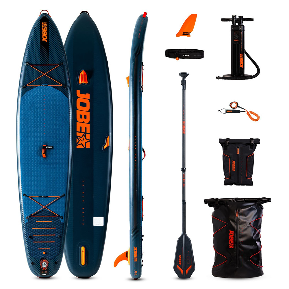 Jobe Duna Elite 11.6 aufblasbares SUP-Vorteilspaket foto 1