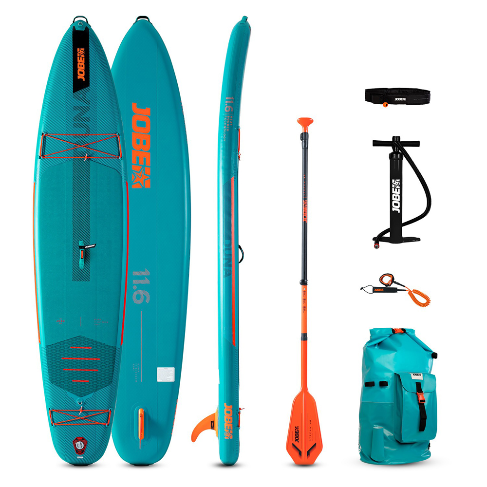 Jobe Duna 11.6 aufblasbares SUP-Paket Teal foto 1