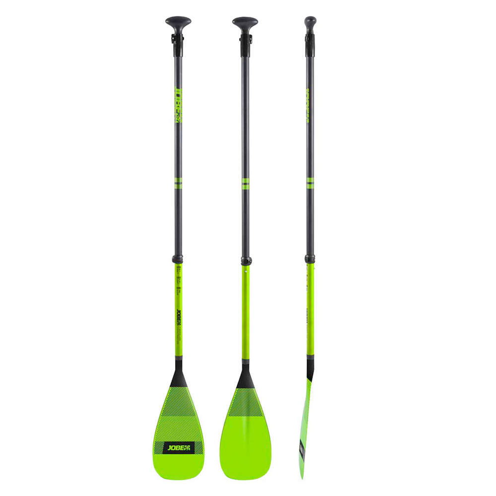 Jobe Fiberglas SUP-Paddel Lime 3-teilig foto 1