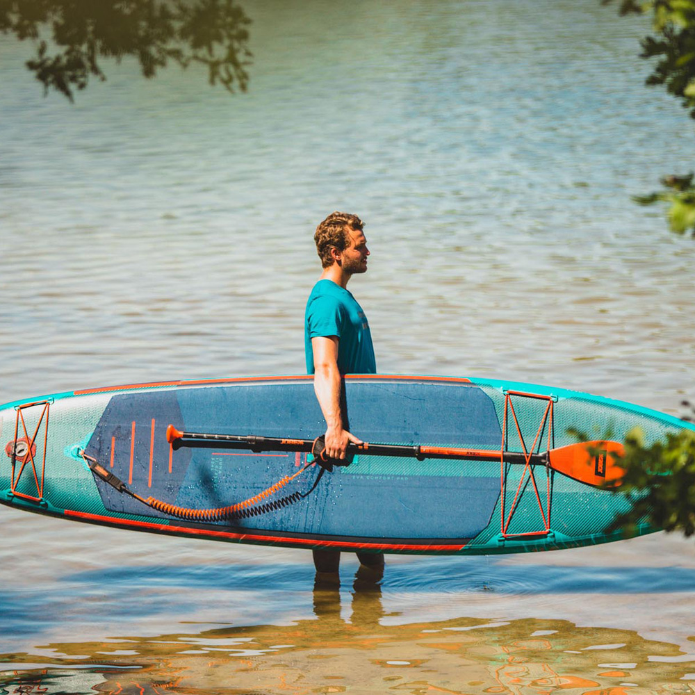 Jobe Fiberglas SUP-Paddel orange 3-teilig 2
