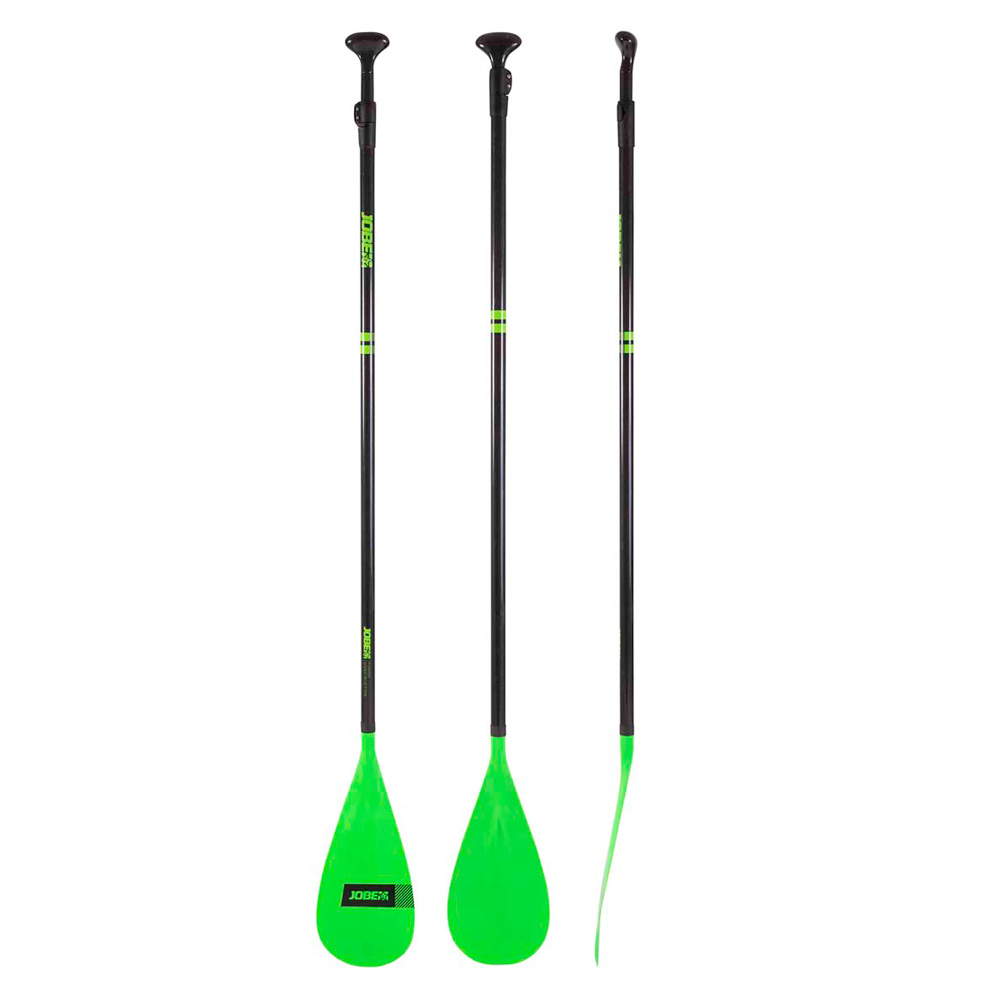 Jobe Fusion Stick SUP Paddel Limette 3-teilig foto 1