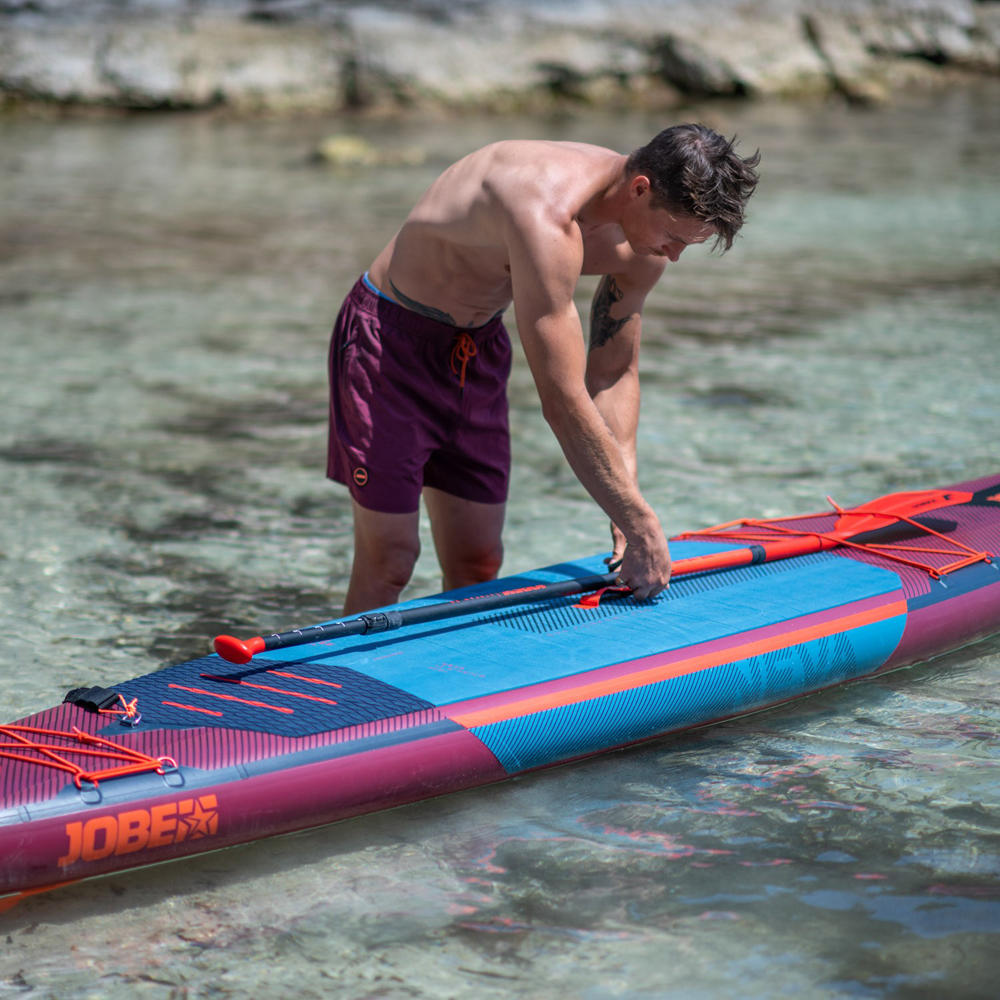 Jobe Stream Carbon 40 SUP Paddel Orange 3-teilig 3