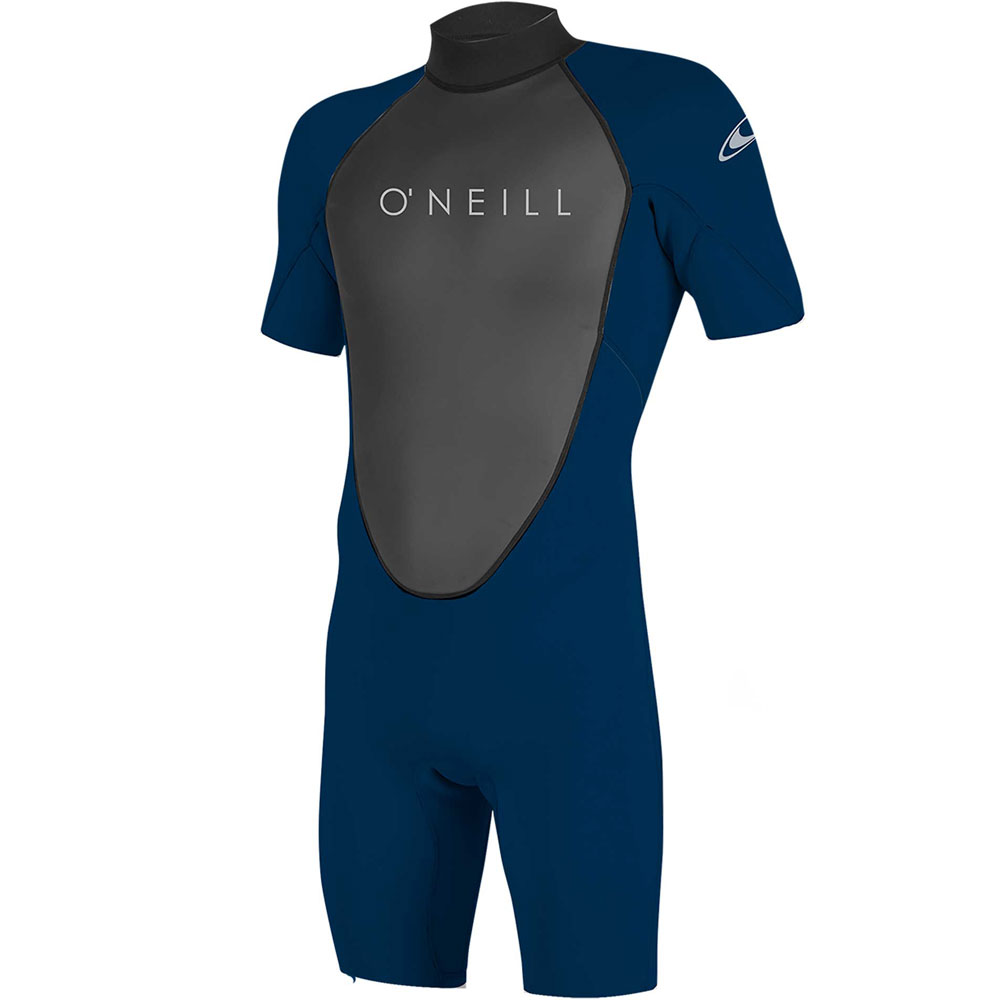 Oneill Reactor-2 2mm Rückenreißverschluss Shorty Herren Blau foto 1