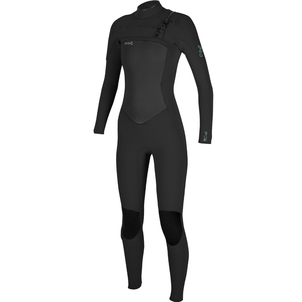 Oneill Epic 5/4 Brustreißverschluss Ganzanzug Damen schwarz foto 1