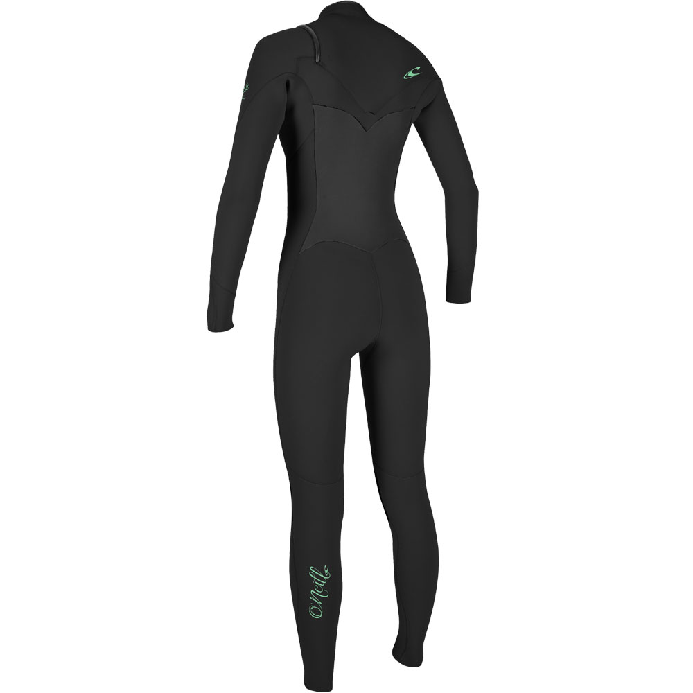 Oneill Epic 5/4 Brustreißverschluss Ganzanzug Damen schwarz 2