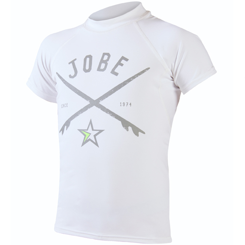 Rashguard für Jungen in Weiß