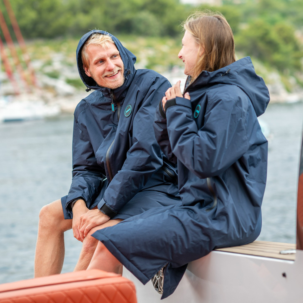 Jobe Reva Poncho Unisex blau 11