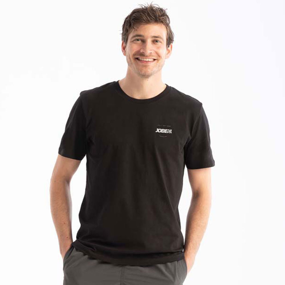 Jobe Lässiges T-Shirt Schwarz 4
