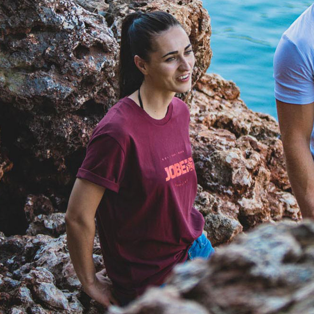 Jobe Casual T-Shirt Burgundy 3