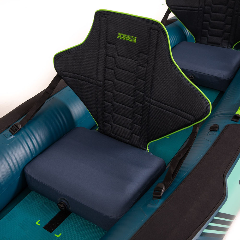 Jobe Gama 12.0 aufblasbares Kajak Grün Sparpaket 6