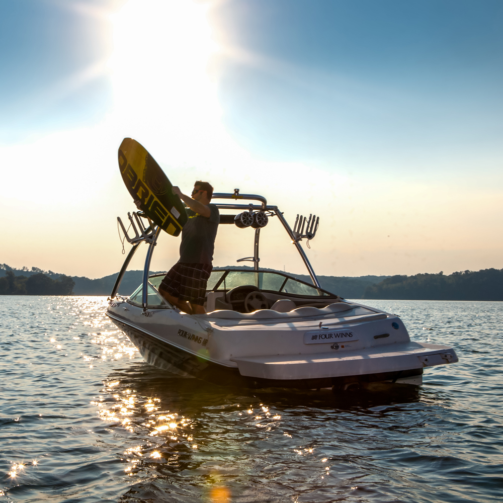 Monster MT1 Wakeboardturm poliert 10