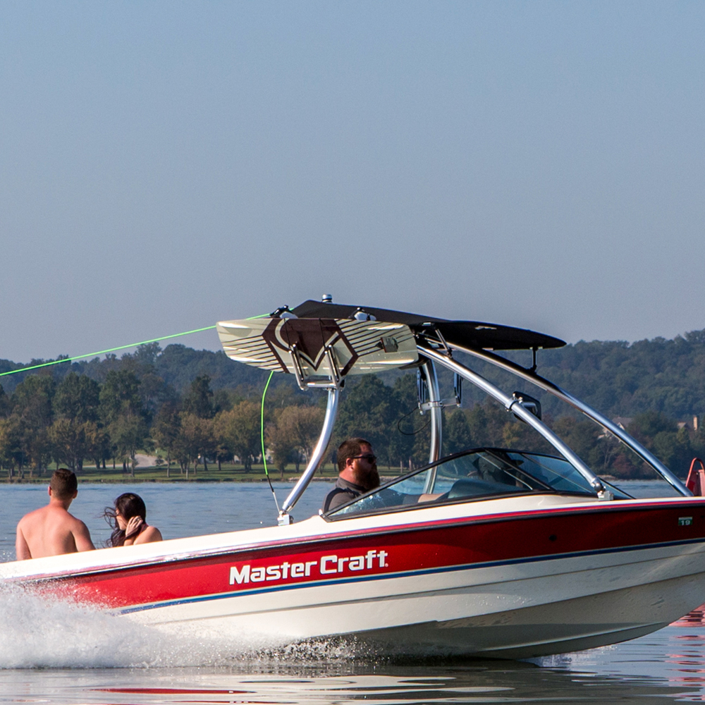 Monster Wakeboard-Rack universelle Einsätze silber 11