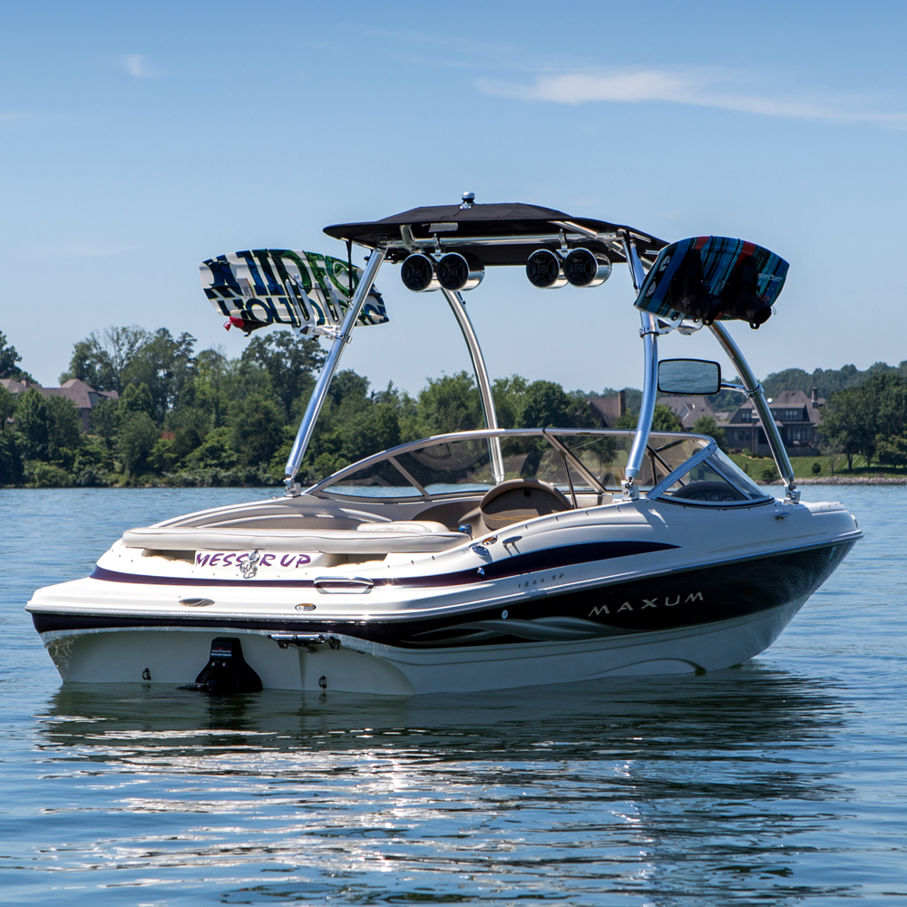 Monster Wakeboard-Rack universelle Einsätze silber 9