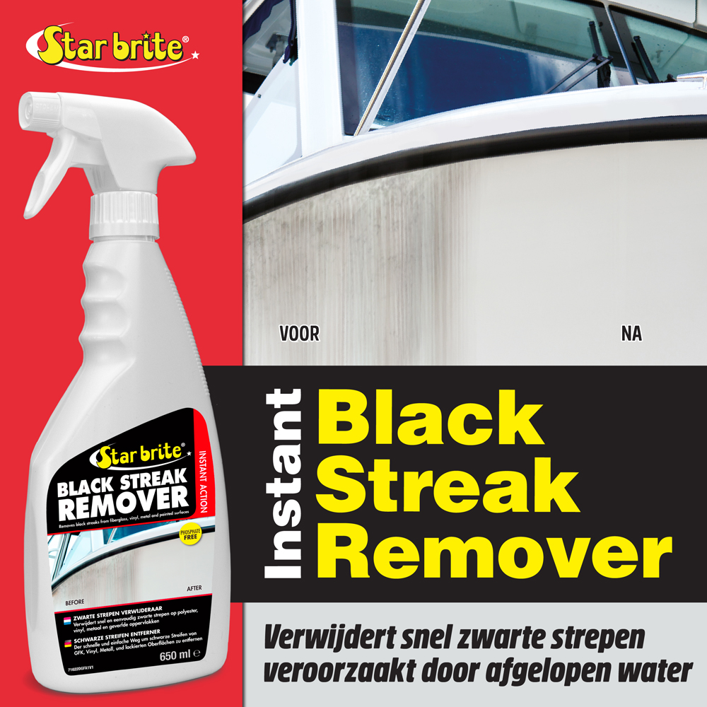 Starbrite Schwarze Streifenentferner Black Streak Remover Gallone 3800 ml 4