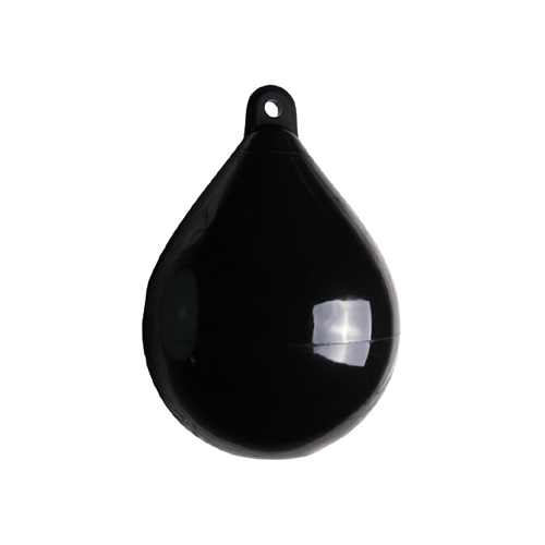 Talamex Kugelfender 88 x 65cm Schwarz foto 1