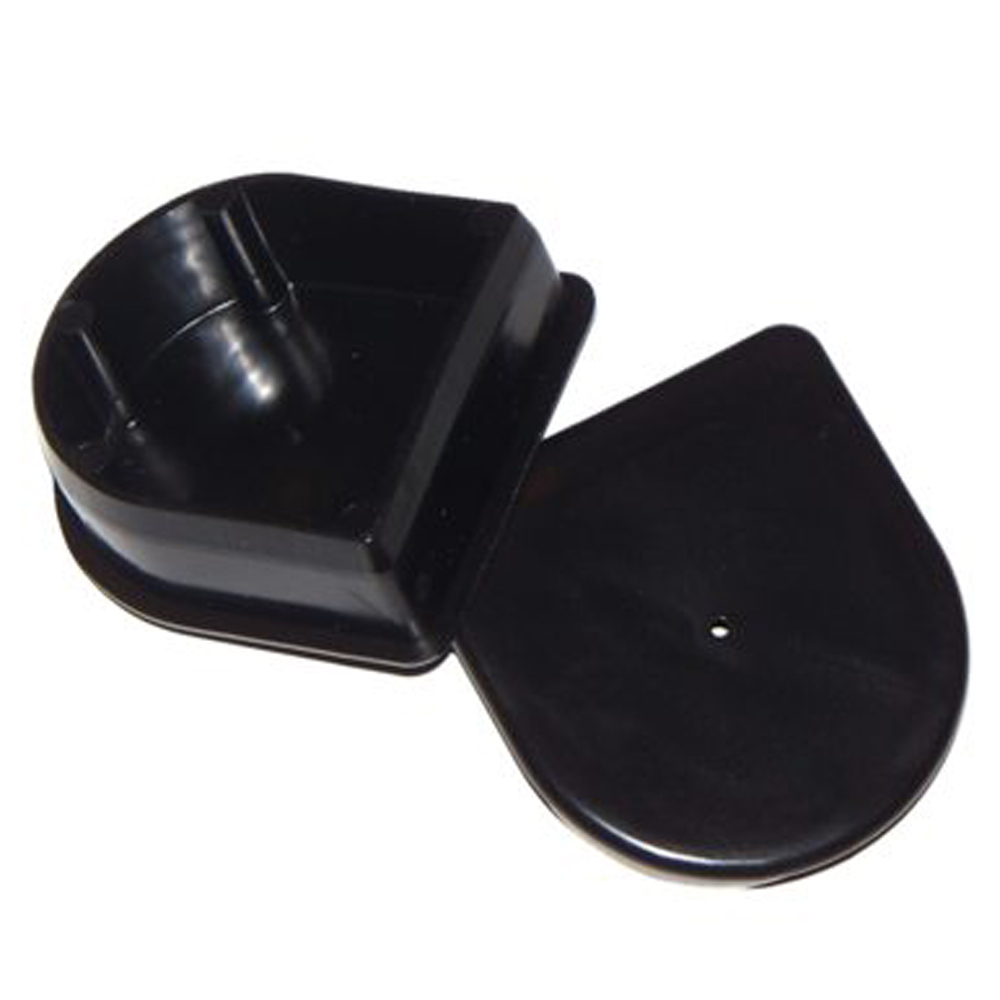 Dockedge Stoßleiste für Eckpfosten schwarz (2 Stück) 2