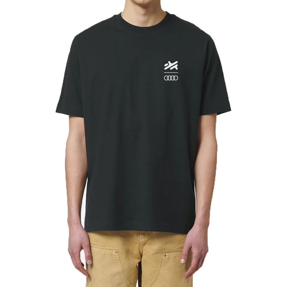 Aerofoils Audi etron eFoil Logo T-Shirt schwarz foto 1