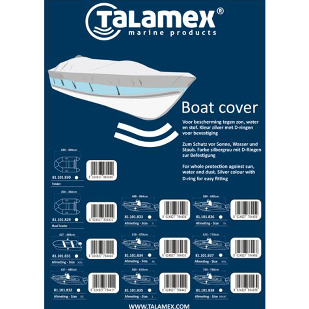 Talamex BOOTABDECKUNG XS 2
