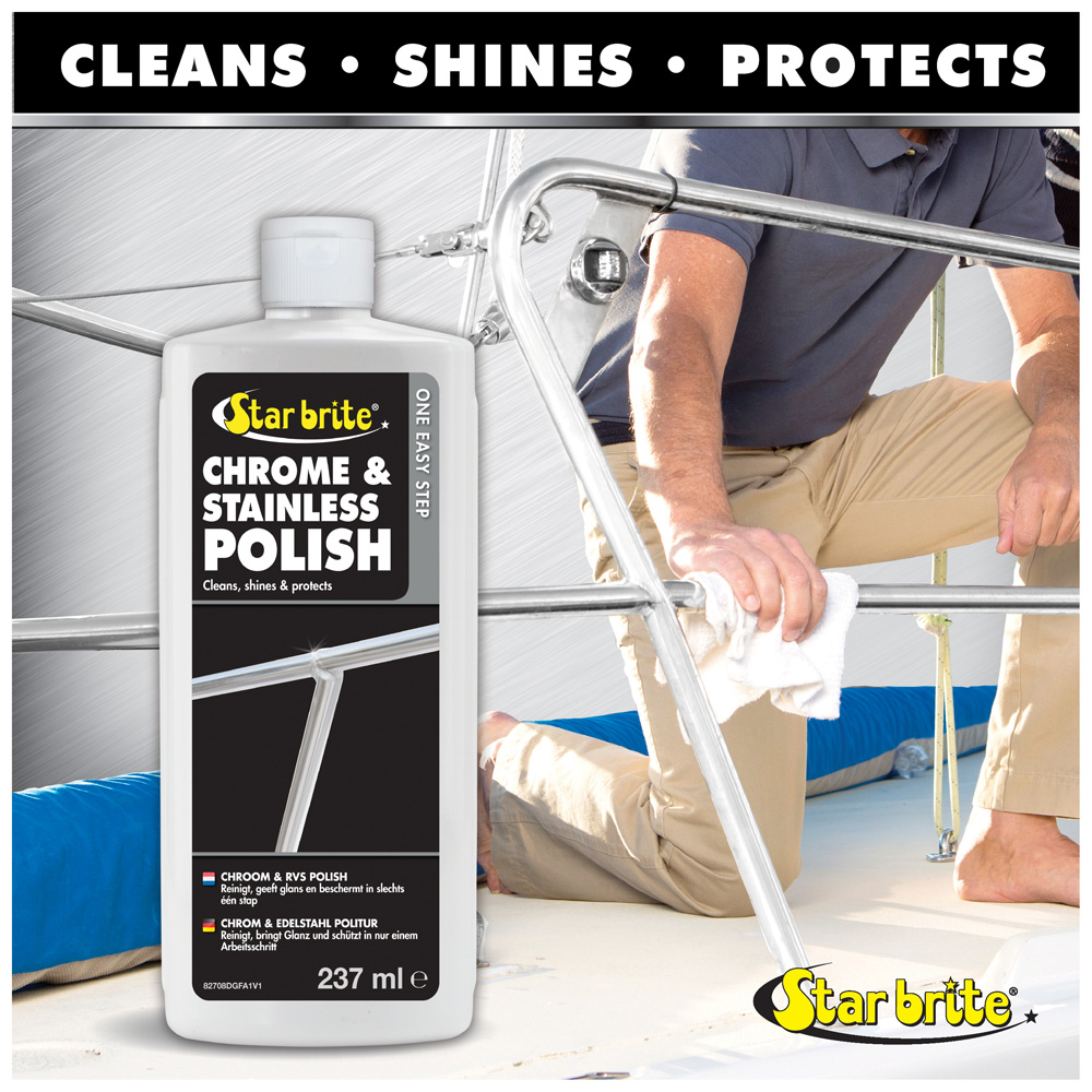 Starbrite Chrome und Edelstahlpolitur 237 ml 2