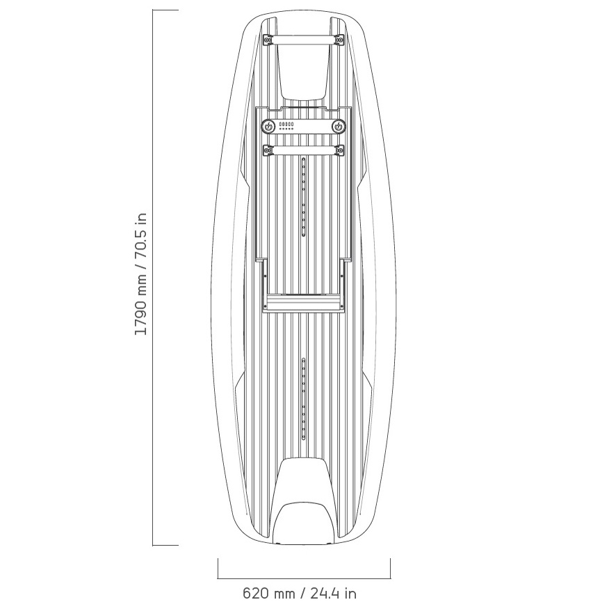 Awake Rävik 3 elektrisches Surfbrett 13
