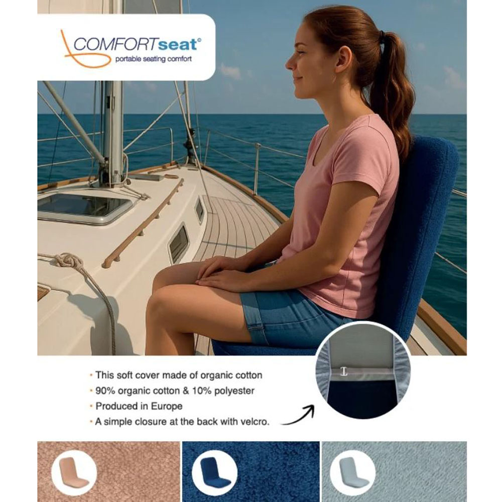 Comfort Seat Frottee-Bezug grau für regulären Sitz 2