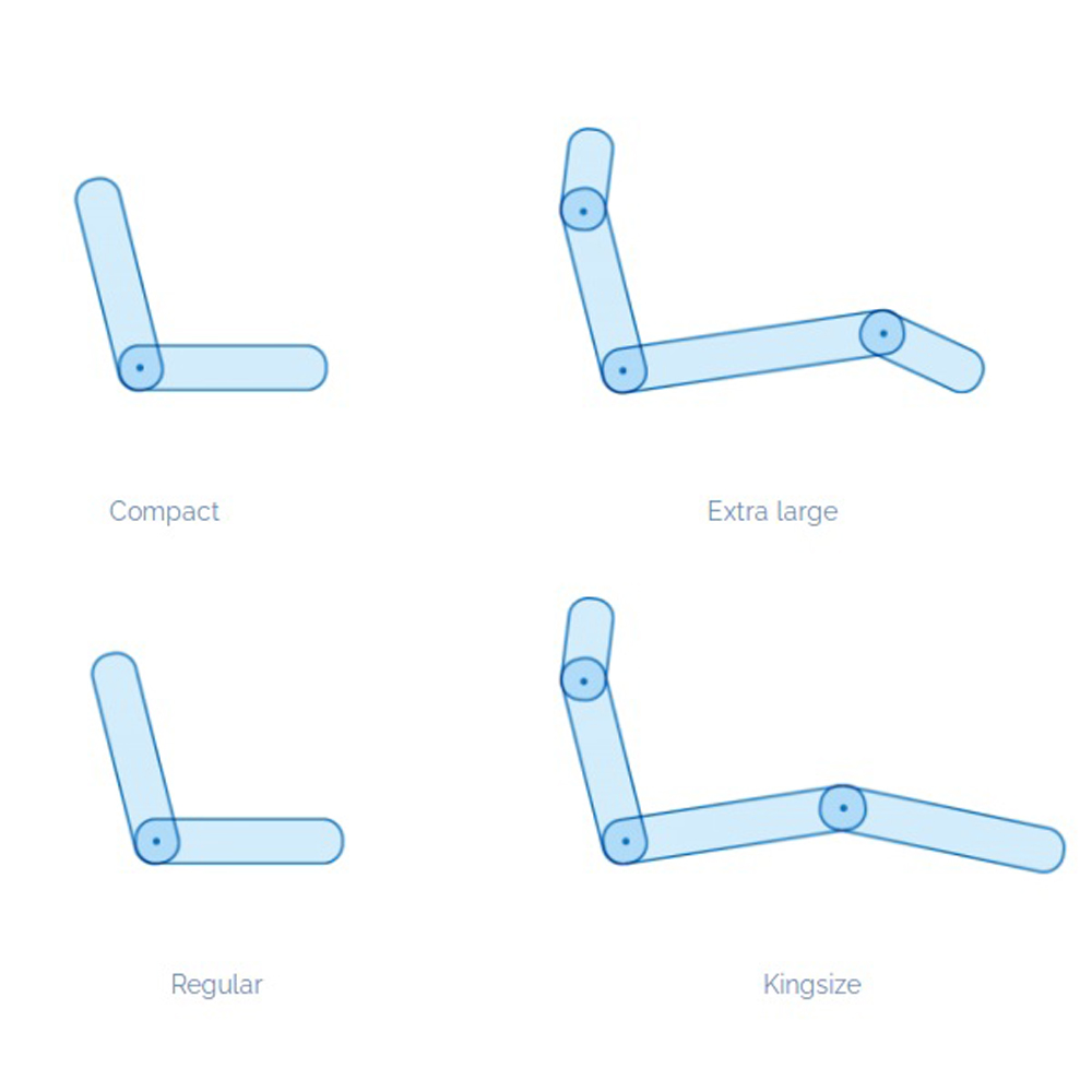 Comfort Seat Klassisch regulär Taupe 4