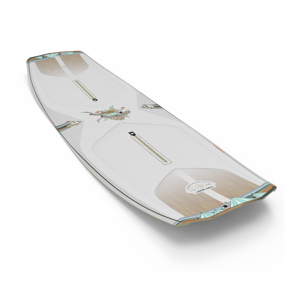 Liquid Force Peak Wakeboard-Set 141 cm mit Peak 4D Bindungen 2