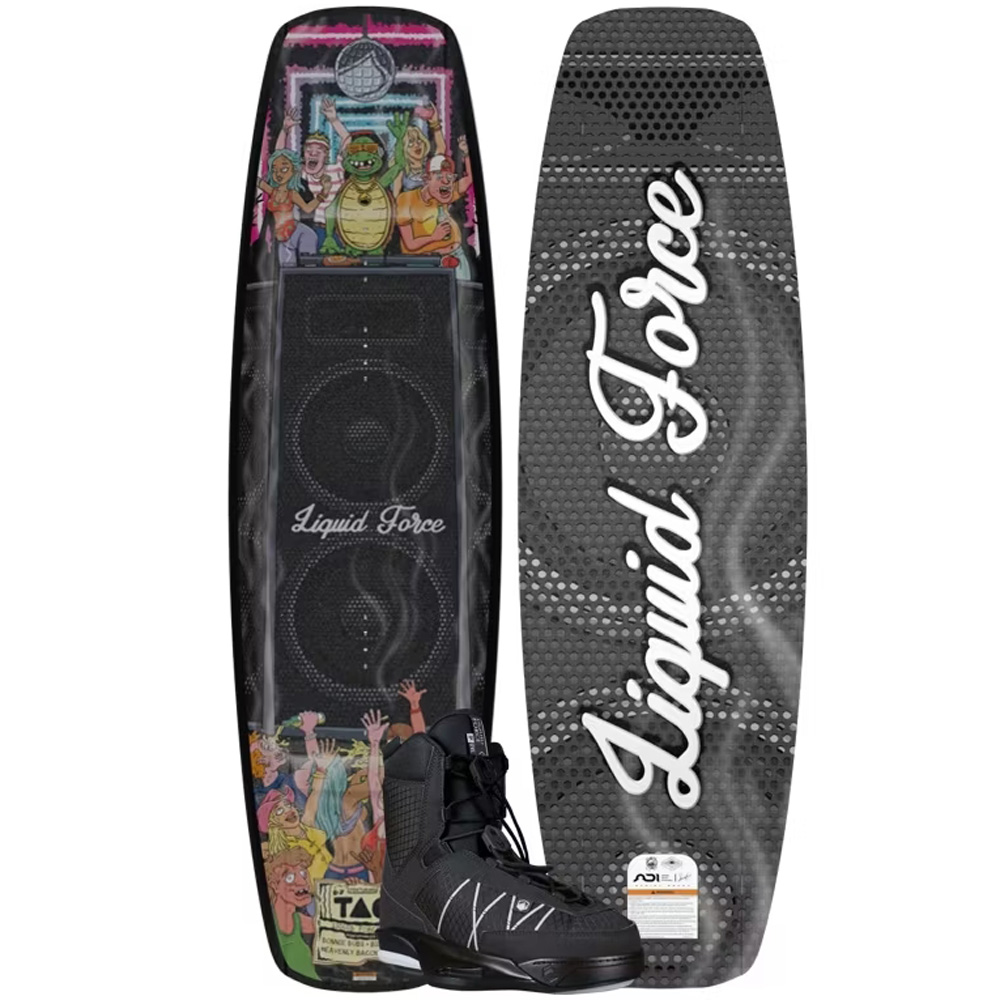 Liquid Force Tao Wakeboardset 150 cm mit Tao 6x Bindungen foto 1