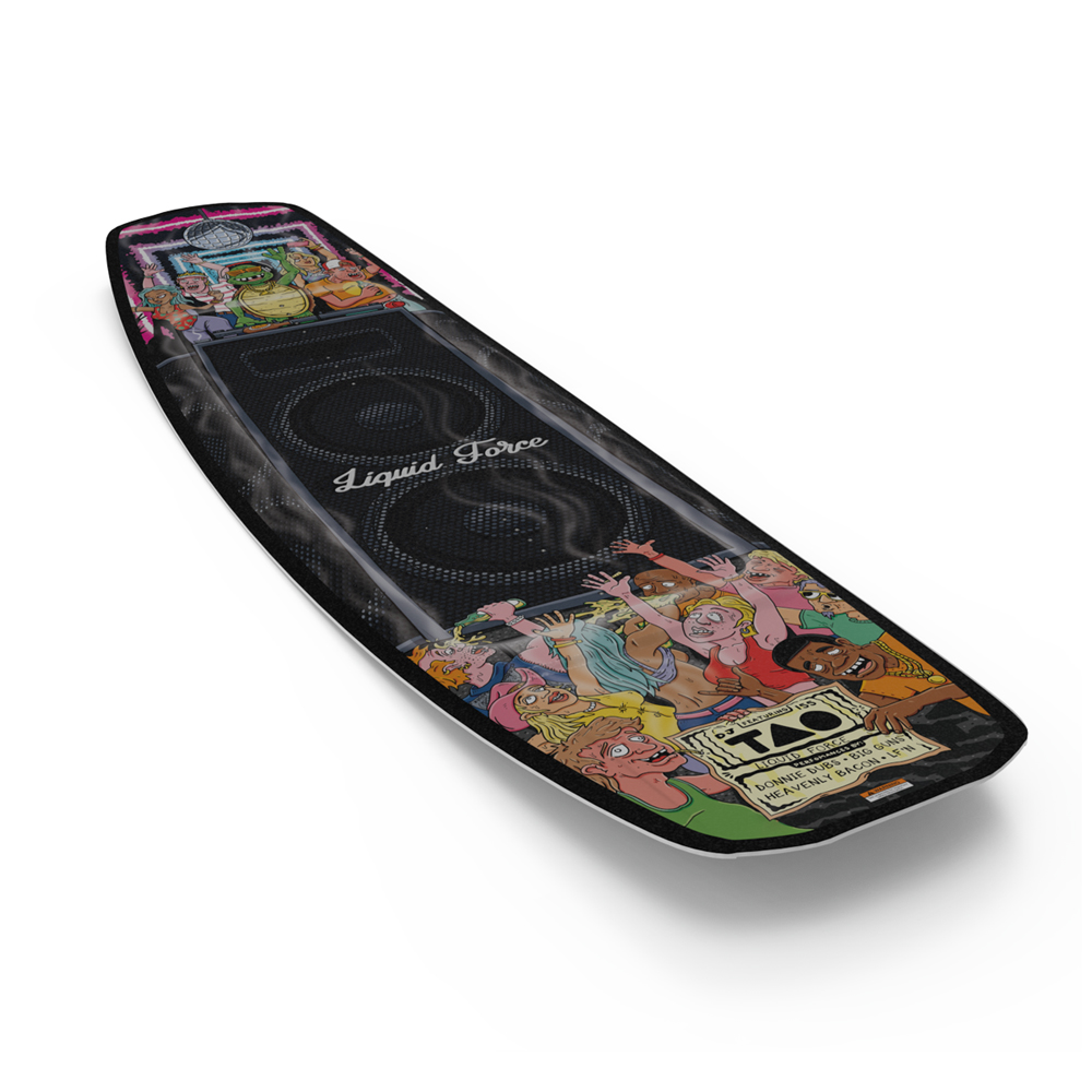 Liquid Force Tao Wakeboard-Set 155 cm mit Tao 6x Bindungen 2