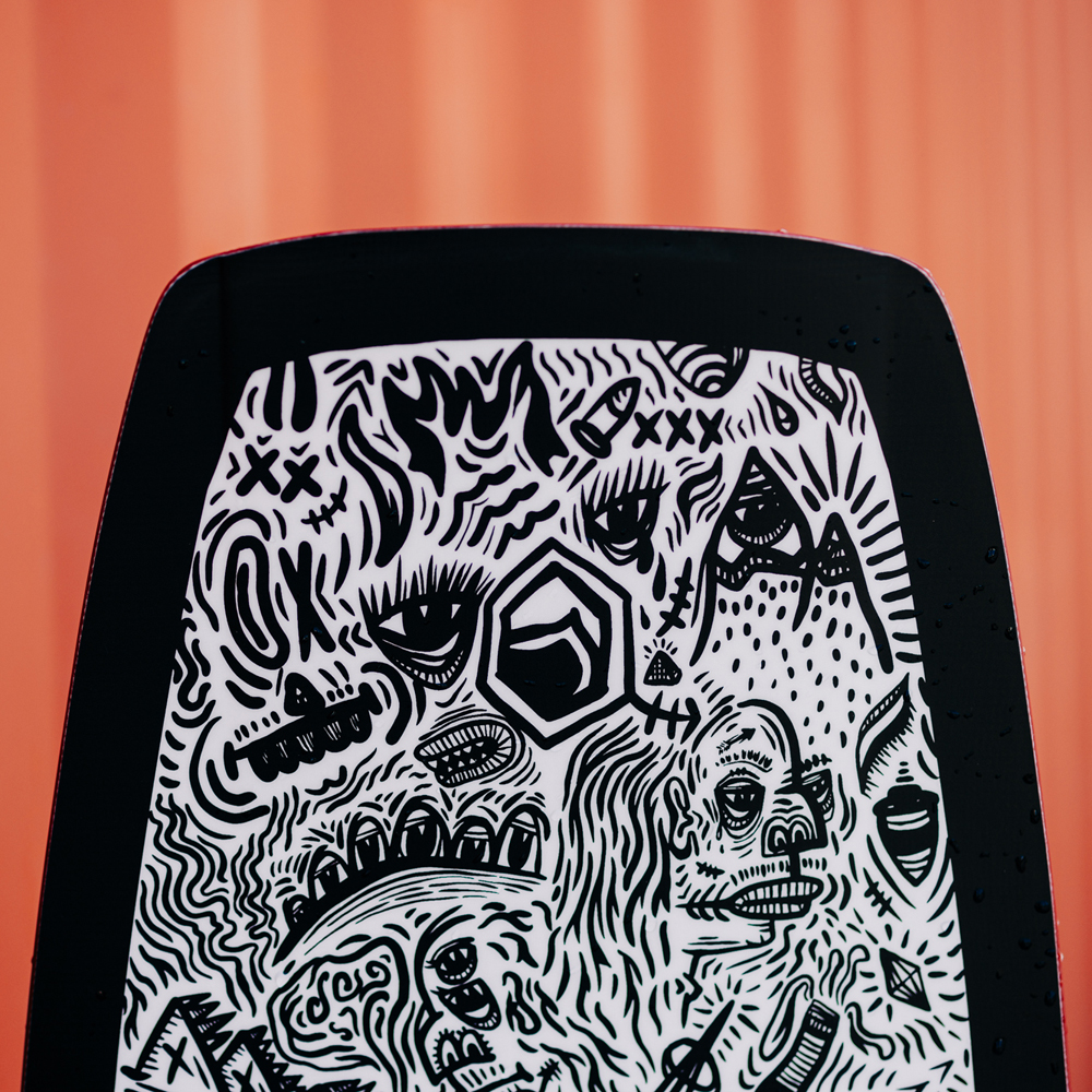 Liquid Force Apex Wakeboard-Set 134 cm mit Classic 6x Bindungen 16