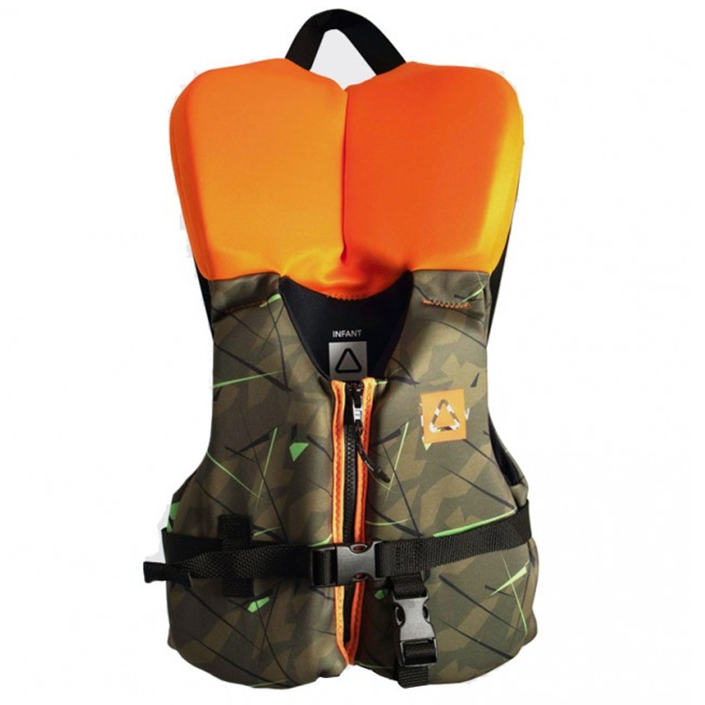 Follow Pop Kind ISO Schwimmweste grün/orange 20-30kg foto 1
