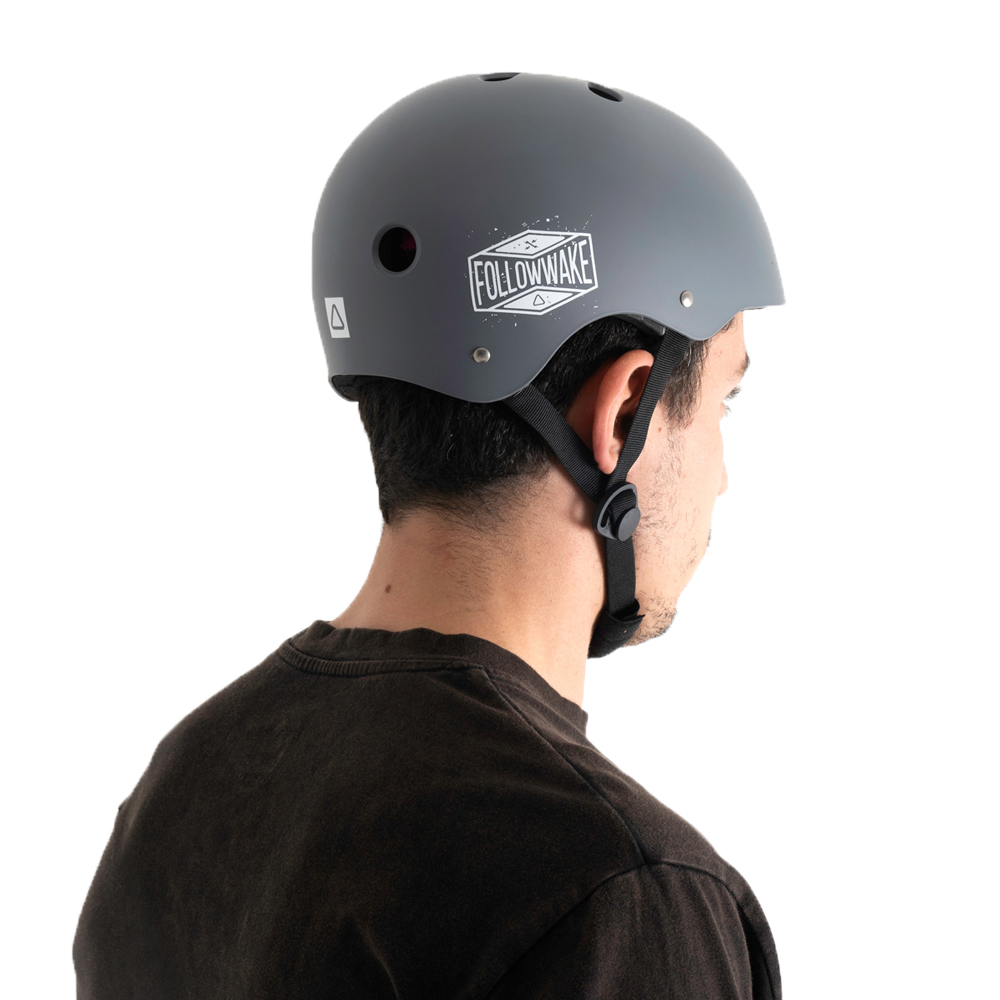 Follow Wakeboard Helm Pro Grau/Rosa 2