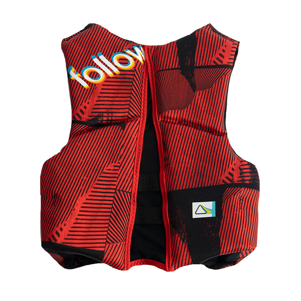 Follow POP Kinder-Schwimmweste rot 25-40 kg 5