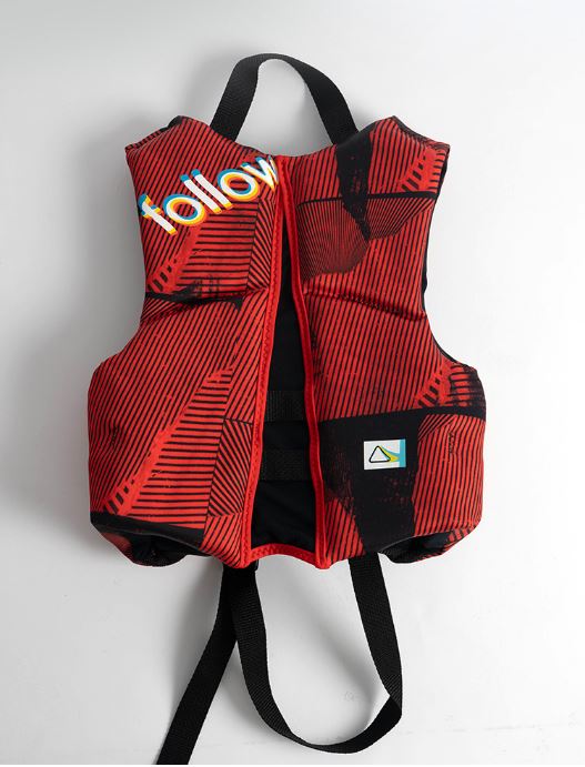 Follow POP Kinder-Schwimmweste rot 25-40 kg foto 1